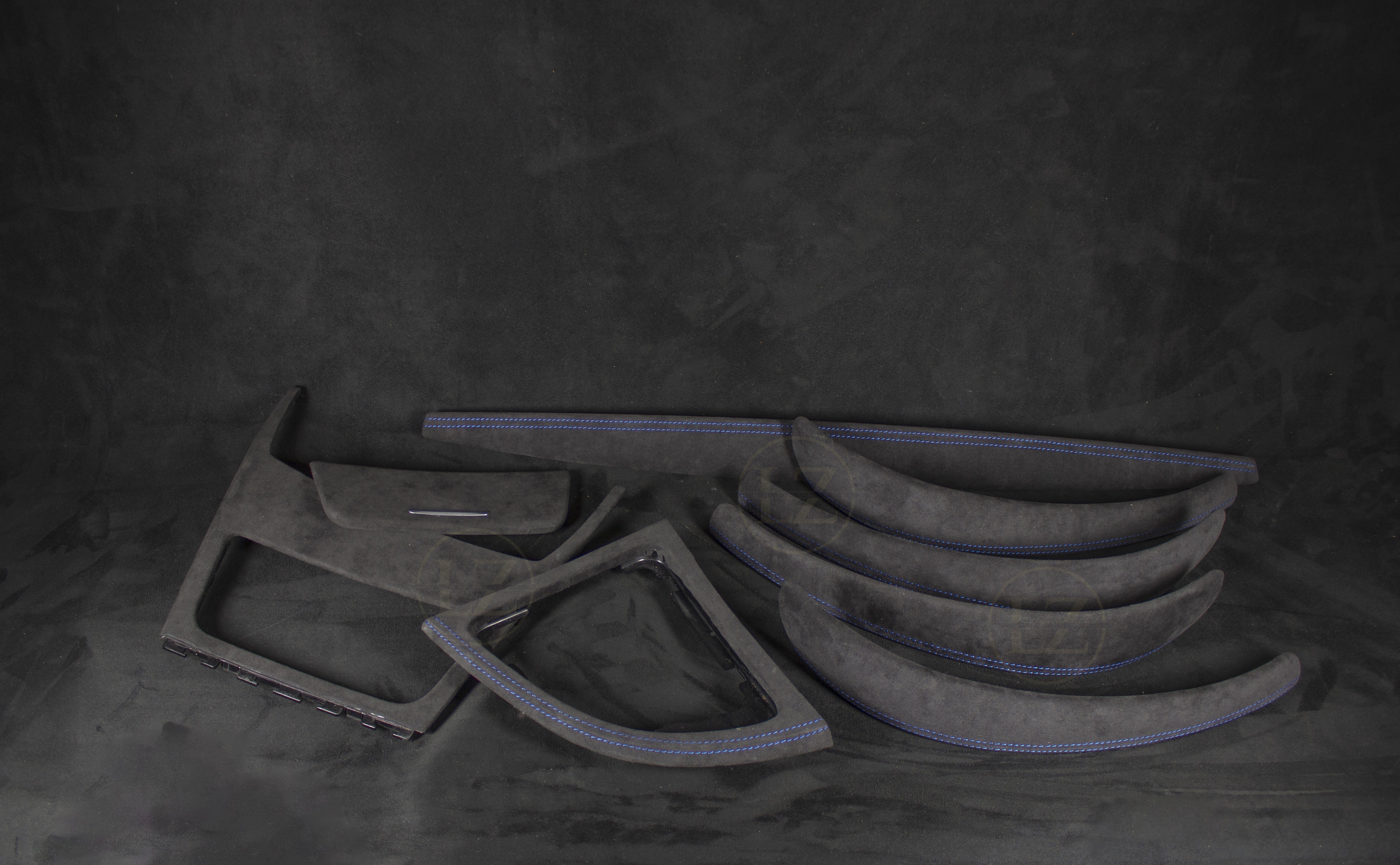 Interieur Lijsten Set - BMW 1 Serie E87LCI - Hoogglans Zwart - Origineel BMW | 07-12