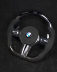 BMW F-Serie Alcantara/Carbon Ratt, LED Blå Detaljer - LZ-Customs