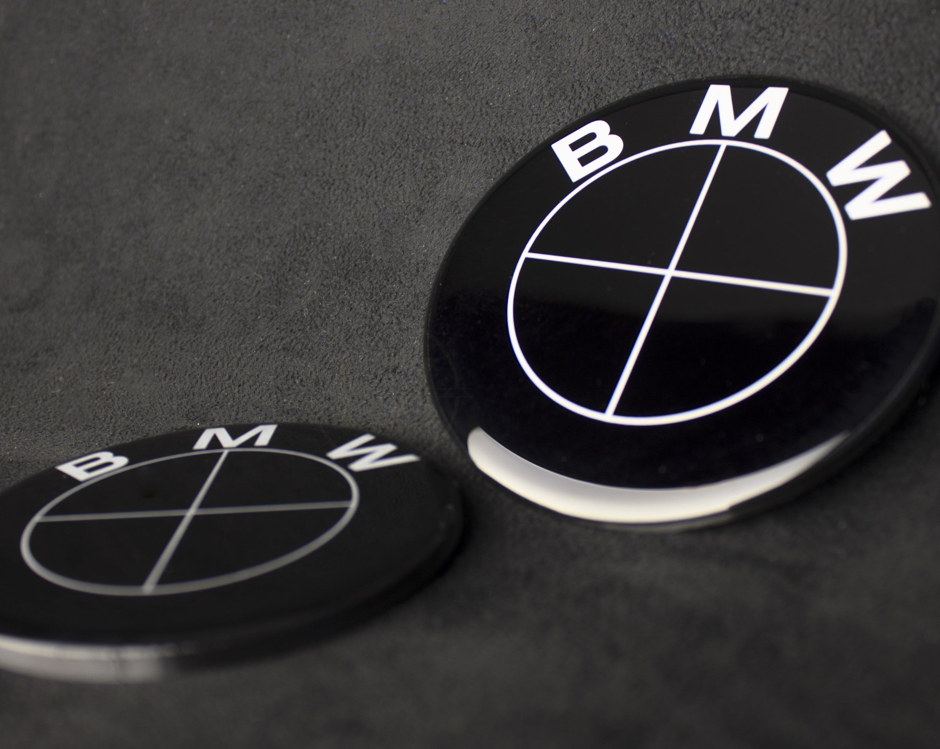 BMW Emblem Kit Blackout – LZ-Customs