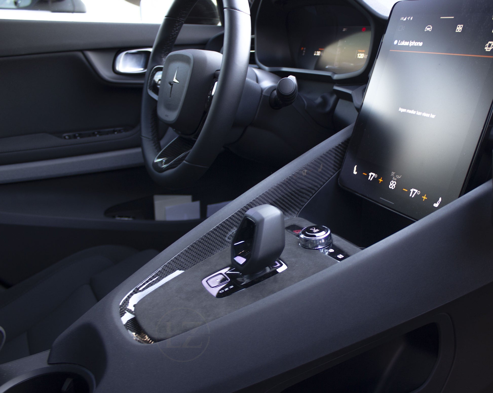 Polestar 2 Interiørlister Carbon - LZ-Customs