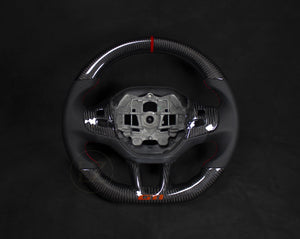 Peugeot 208, 308 GTI Skinn/Carbon Ratt Røde Detaljer - LZ-Customs