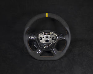 Ford Transit Alcantara/Skinn Ratt, Oransje Detaljer - LZ-Customs