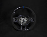 Volvo Carbon/Alcantara Ratt Blå Detaljer V2 - LZ-Customs