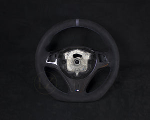 BMW E8X/E9X Alcantara CS Ratt Carbon Rattdeksel - LZ-Customs