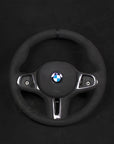 BMW G-Serie G80/G82/G20/G30 Alcantara/Lederlenkrad, rote Details