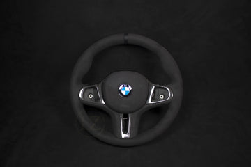 BMW G-Series G80/G82/G20/G30 Alcantara/Leather Steering Wheel REDe Details