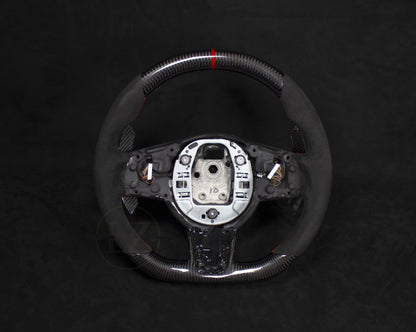 Jaguar XE Alcantara/Carbon Ratt Røde Detaljer - LZ-Customs