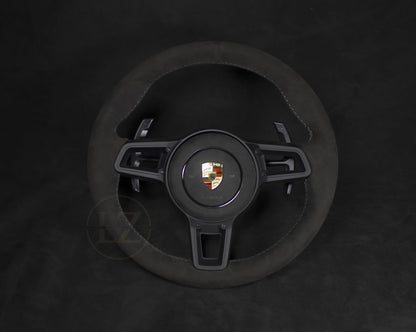Porsche 911 Blackout Alcantara Ratt - LZ-Customs