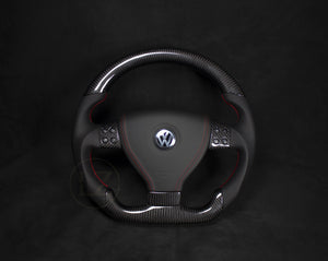 VOLKSWAGEN Scirocco MK3 Skinn/Carbon Ratt Røde Detaljer - LZ-Customs