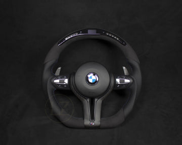 Kierownica skórzana BMW serii F, LED