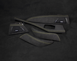 BMW F20,F21, F22 F87 Alcantara Interiør Lister Med Sømmer Preface - LZ-Customs