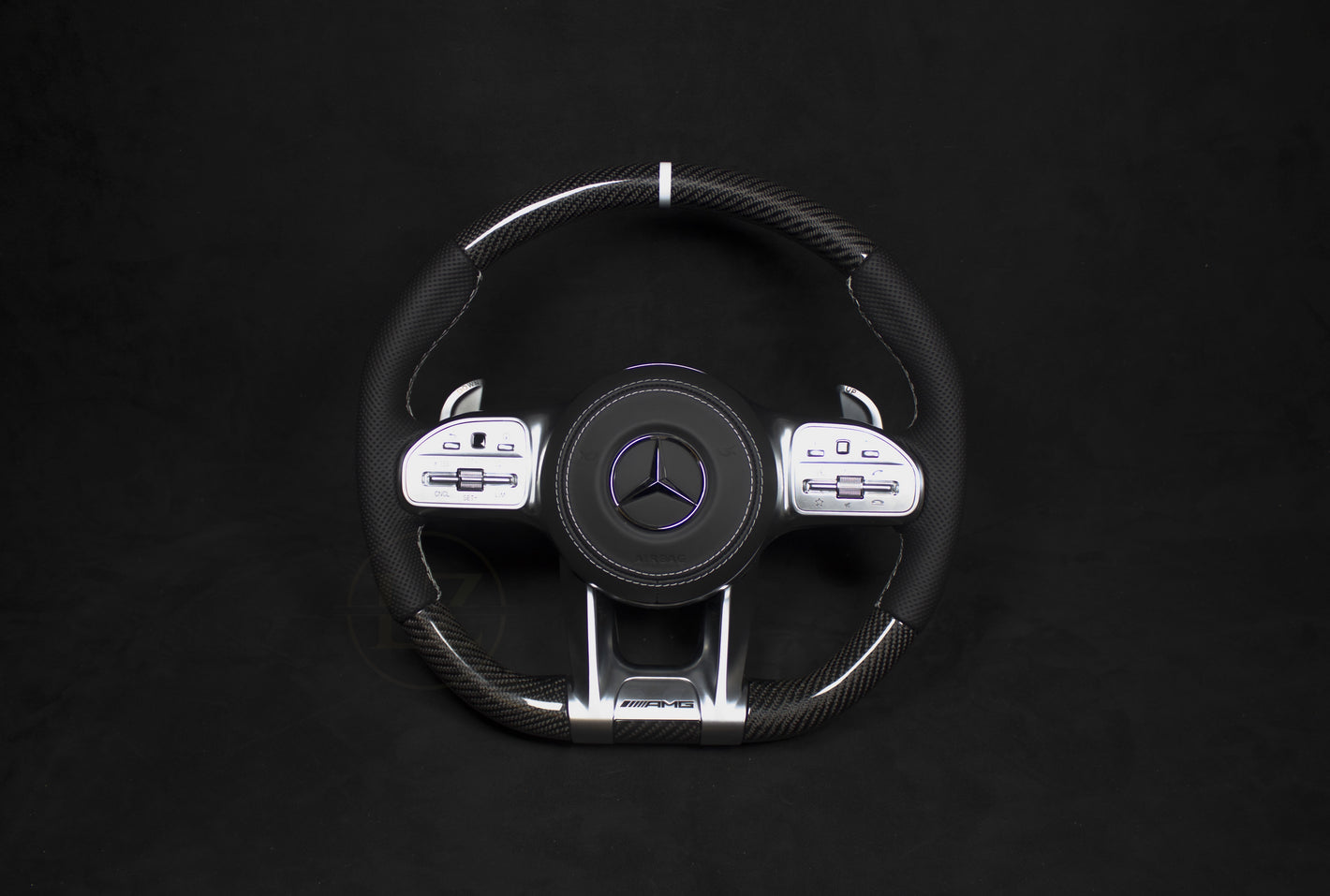 Mercedes-Benz C63 AMG Alcantara/Carbon Chrome Ratt - LZ-Customs