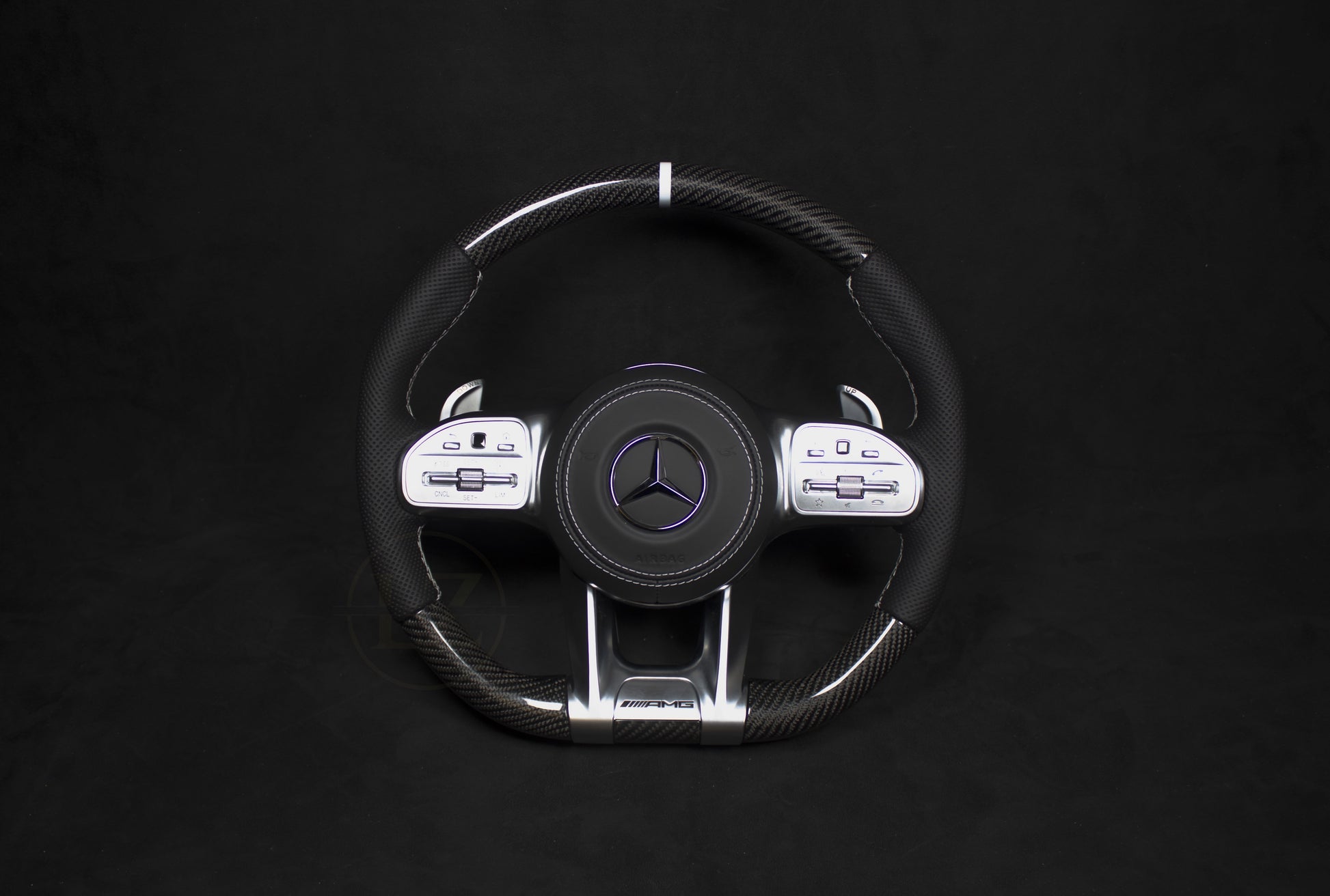 Mercedes-Benz C63 AMG Alcantara/Carbon Chrome Ratt - LZ-Customs