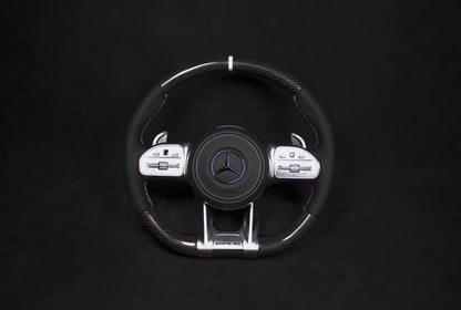 Mercedes-Benz C63 AMG Alcantara/Carbon Chrome Ratt - LZ-Customs