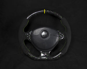 BMW E39 Alcantara og Forged Carbon Neon Grønne Flakes - LZ-Customs