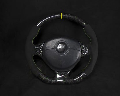 BMW E39 Alcantara og Forged Carbon Neon Grønne Flakes - LZ-Customs