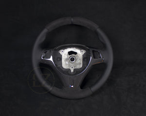 BMW E8X/E9X Alcantara/Ventilert Skinn Carbon Rattdeksel - LZ-Customs