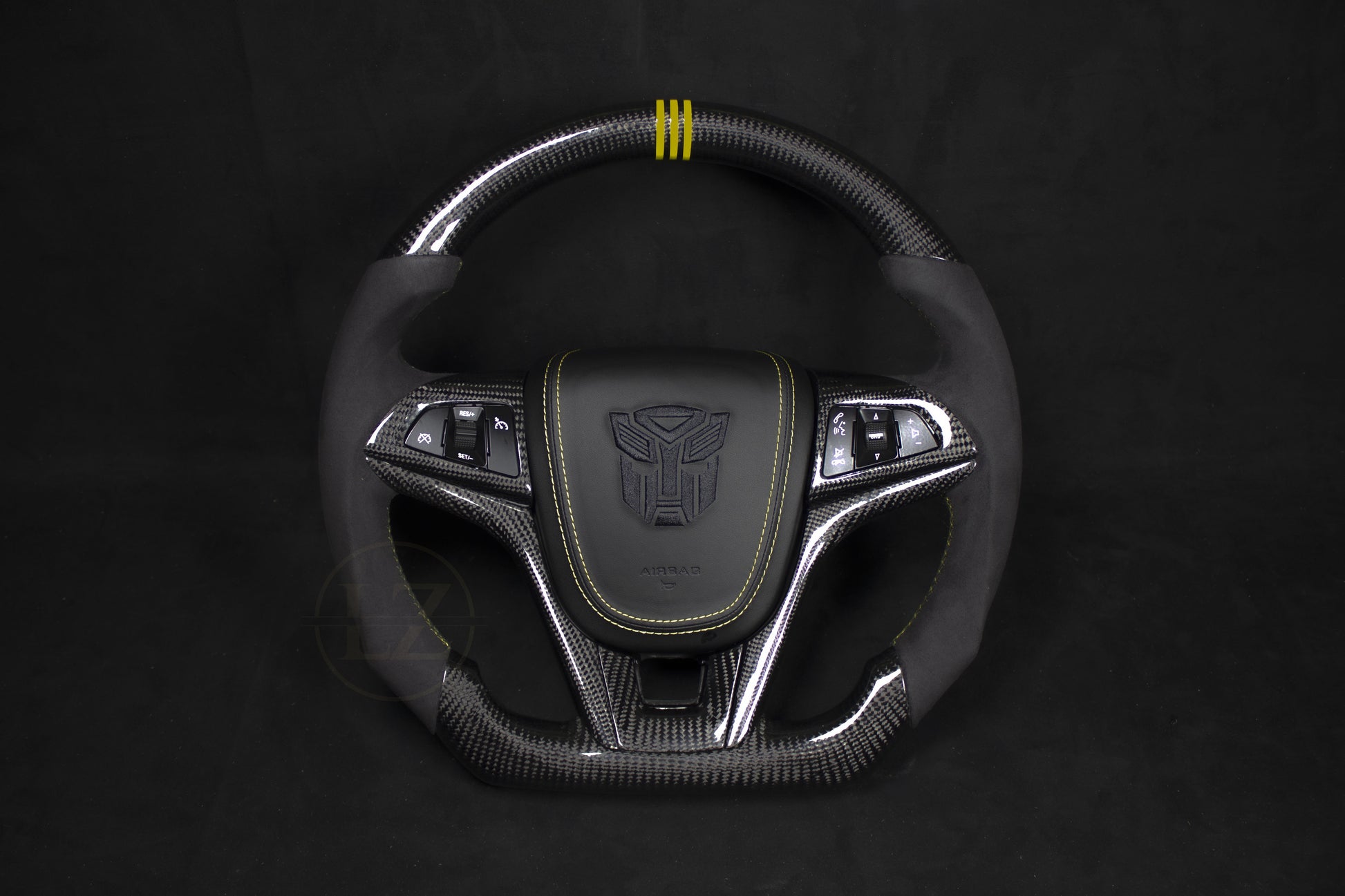 Chevrolet Camaro Alcantara/Carbon Transformers Edition - Gule Detaljer - LZ-Customs
