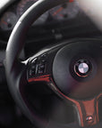 BMW E46 Skinn Ratt Rød Detaljer - LZ-Customs