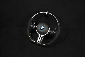 BMW F-Serie Forged Carbon Ratt, Hvite Detaljer - LZ-Customs