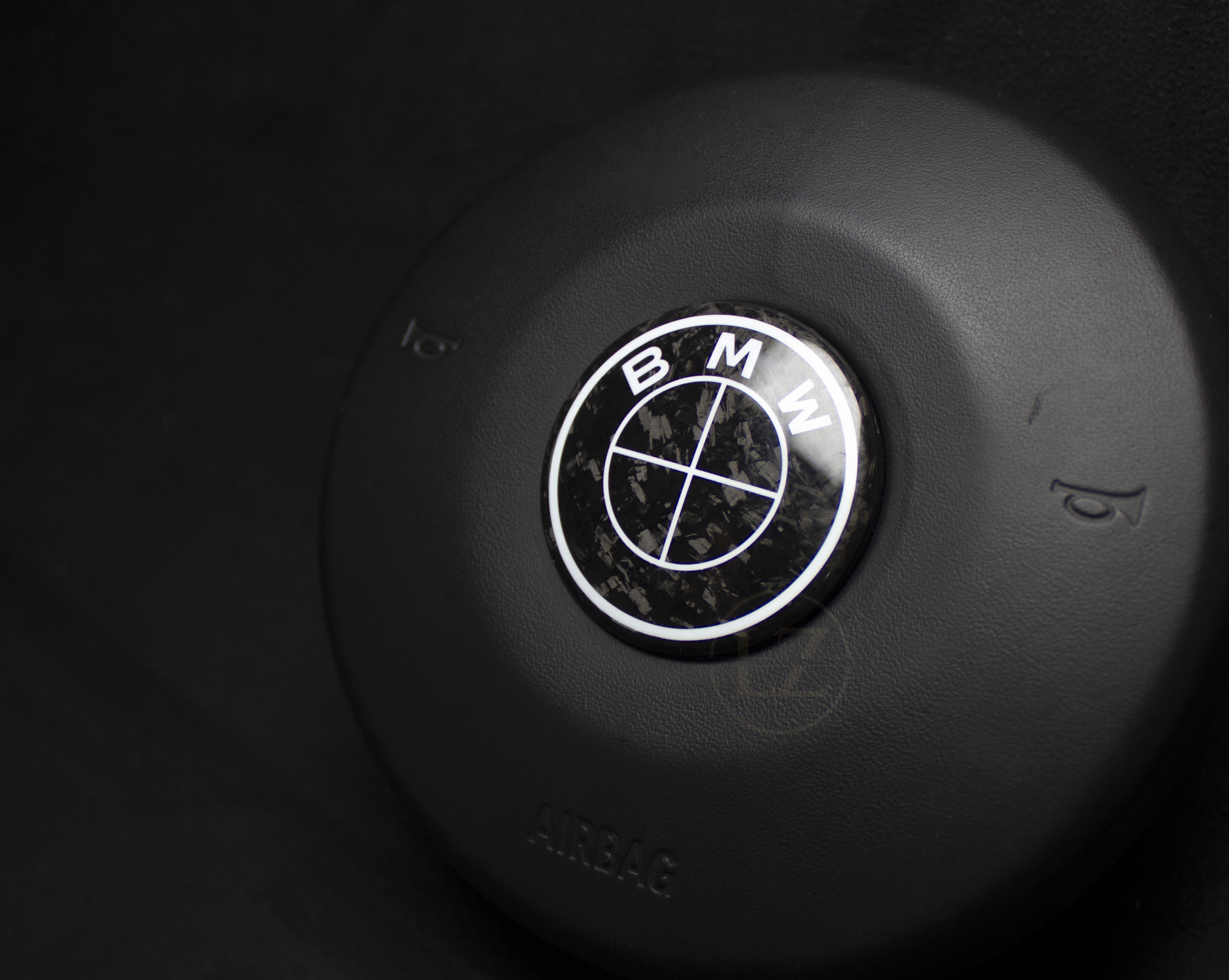 BMW Forged Carbon Emblem Ratt - LZ-Customs