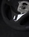 BMW E8X/E9X Alcantara/Ventilert Skinn Carbon Rattdeksel - LZ-Customs