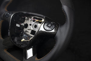 Ford Transit Alcantara/Skinn Ratt, Oransje Detaljer - LZ-Customs