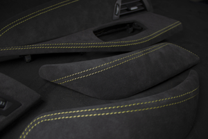 BMW F20,F21, F22 F87 Alcantara Interiør Lister Med Sømmer Preface - LZ-Customs