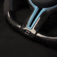 BMW F-Serie Alcantara/Carbon Ratt, LED Yas Marina Blå Detaljer - LZ-Customs