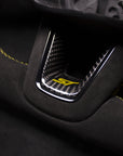 Ford Focus ST MK3 Alcantara/Skinn LED Ratt Gule Detaljer - LZ-Customs