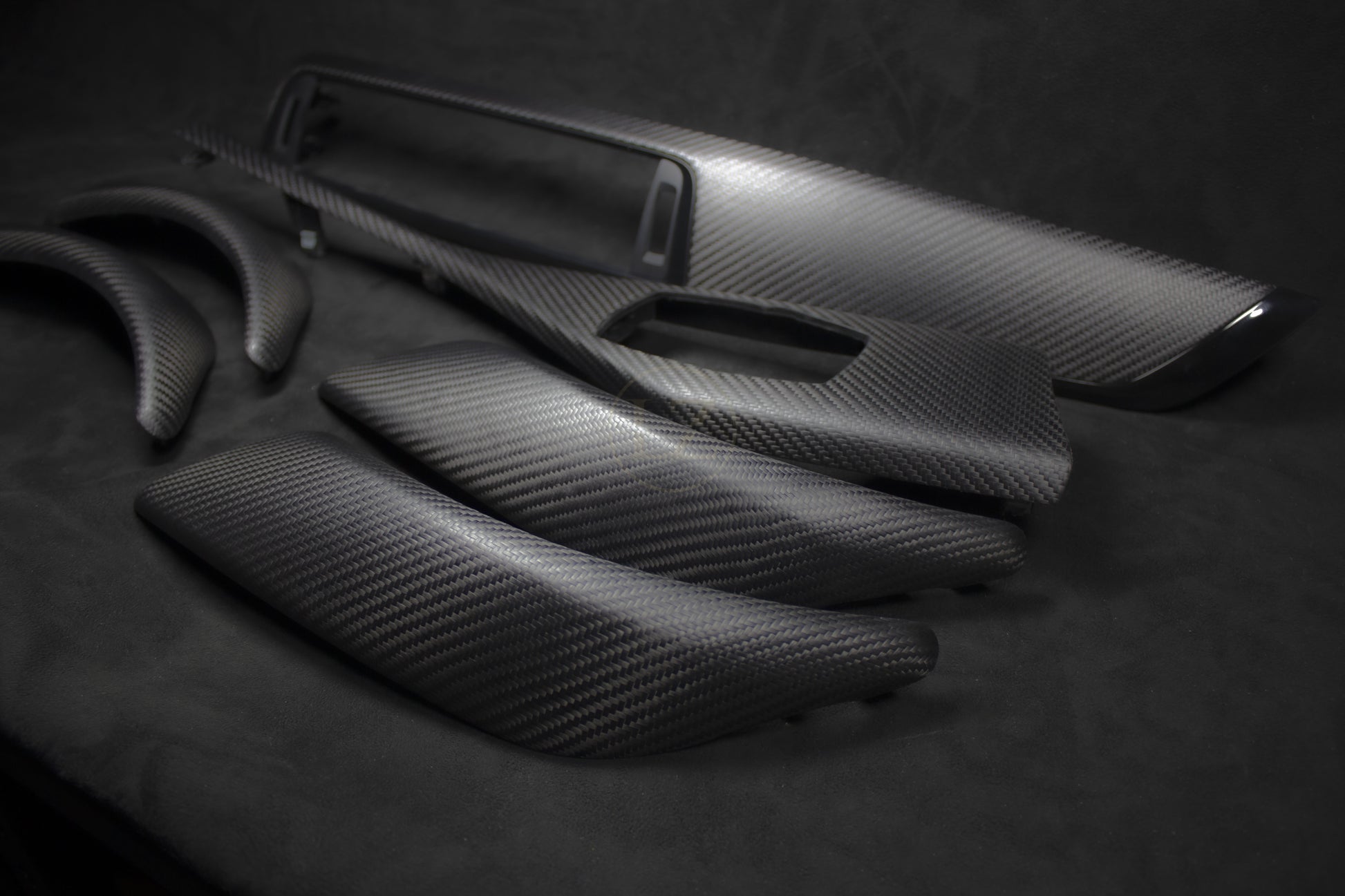 BMW F20,F21, F22 F87 Dry Carbon Interiør Lister - LZ-Customs