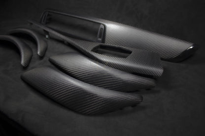 BMW F20,F21, F22 F87 Dry Carbon Interiør Lister - LZ-Customs