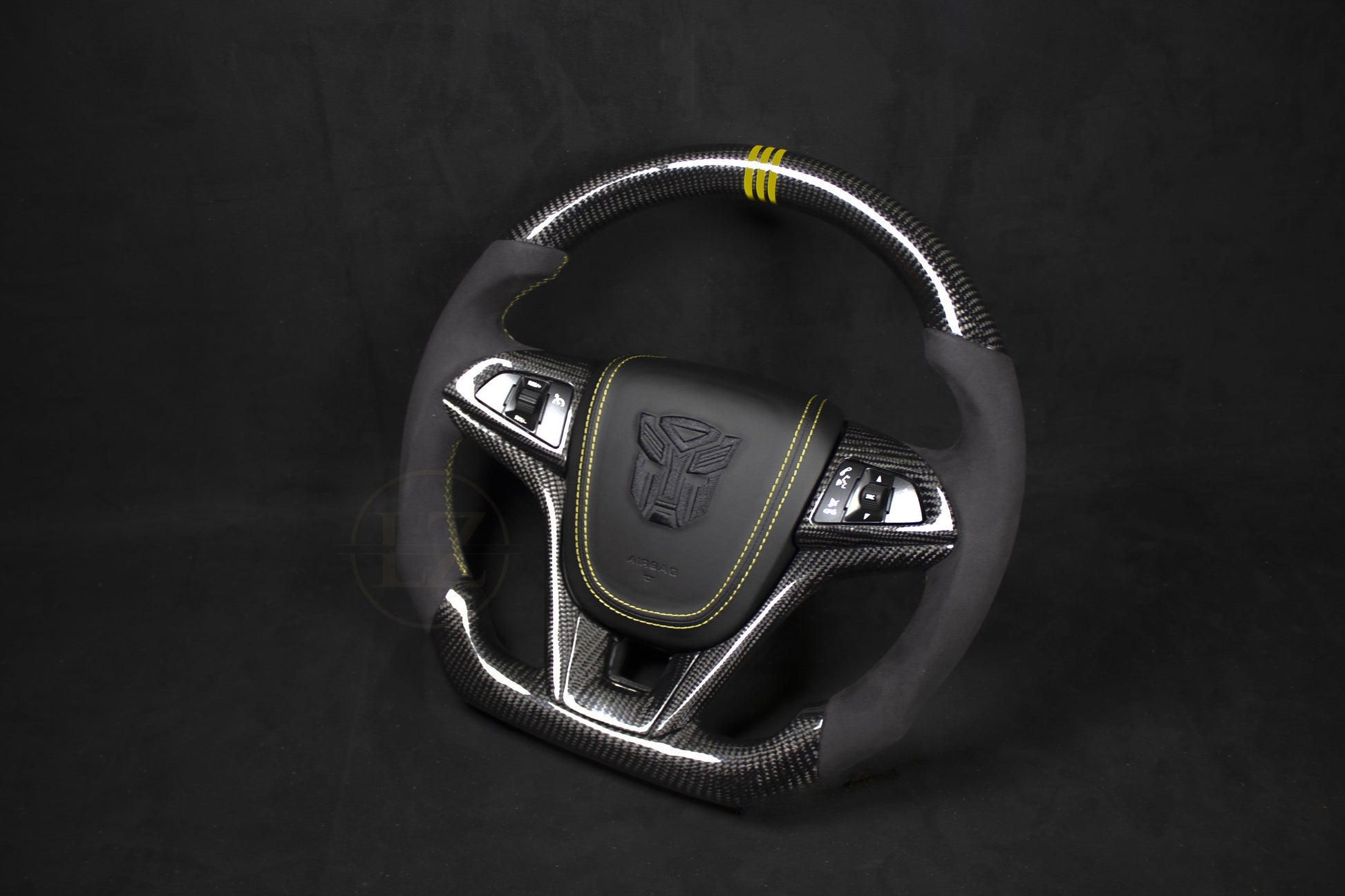 Chevrolet Camaro Alcantara/Carbon Transformers Edition - Gule Detaljer - LZ-Customs