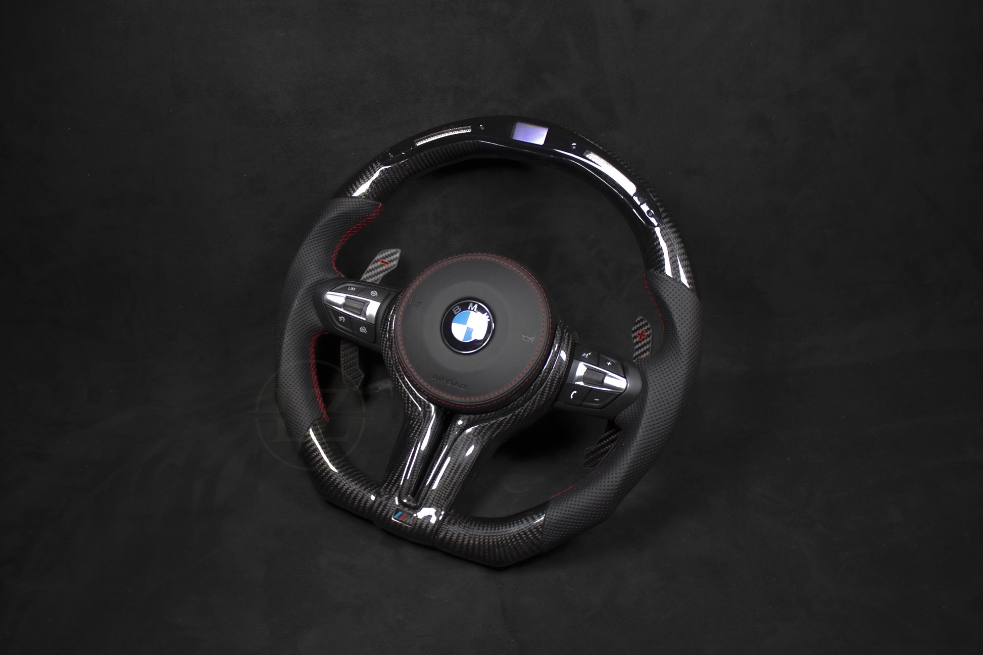 BMW F-Serie LED Ratt Skinn/Carbon Røde Detaljer - LZ-Customs