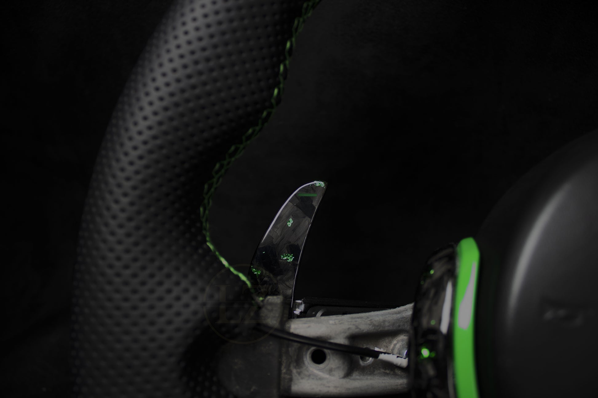 BMW F-Serie LED Ratt Skinn Neon Grønne Detaljer - LZ-Customs