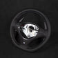 BMW E8X/E9X Skinn Ratt - Hvite Detaljer Magnetiske Paddles - LZ-Customs
