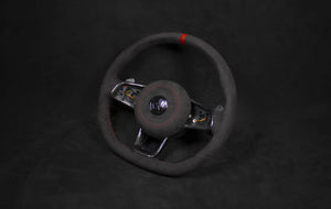 VOLKSWAGEN GOLF MK7 Alcantara Ratt Røde Detaljer - LZ-Customs