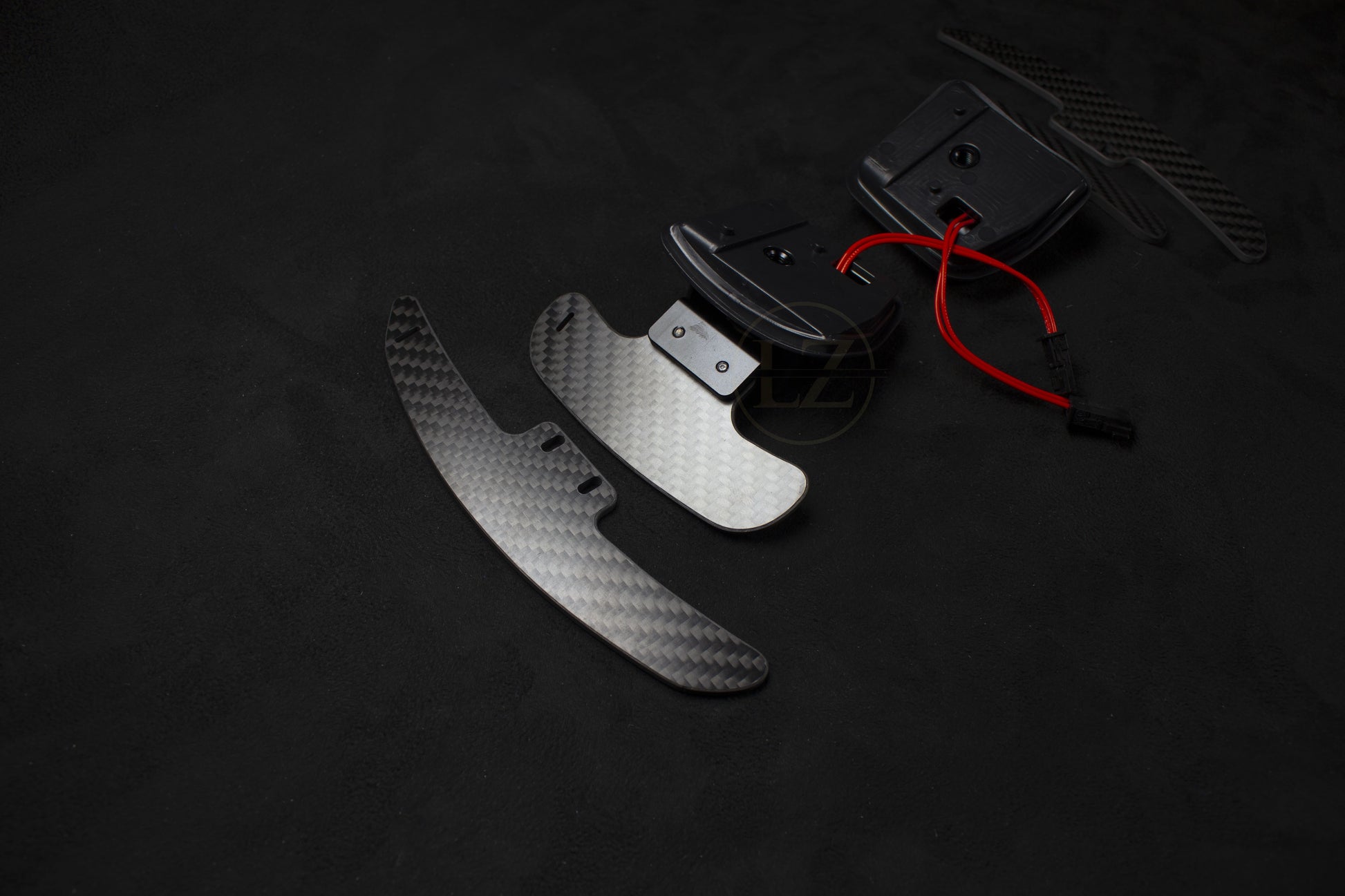 BMW E90,E91,E92, E9X Magnetiske Carbon Paddle Shiftere - LZ-Customs