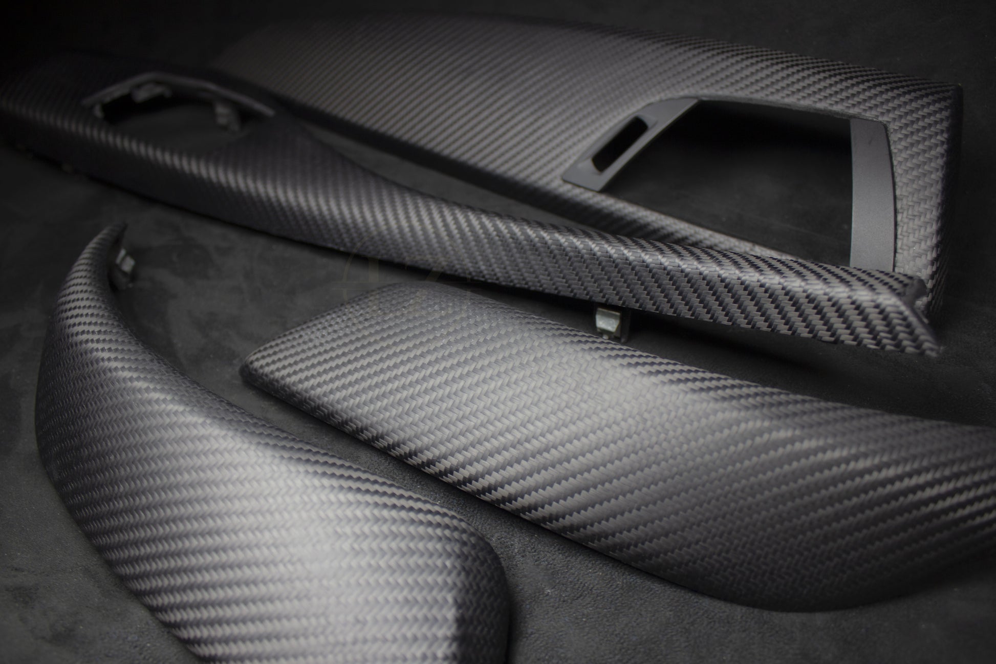 BMW F20,F21, F22 F87 Dry Carbon Interiør Lister Preface - LZ-Customs