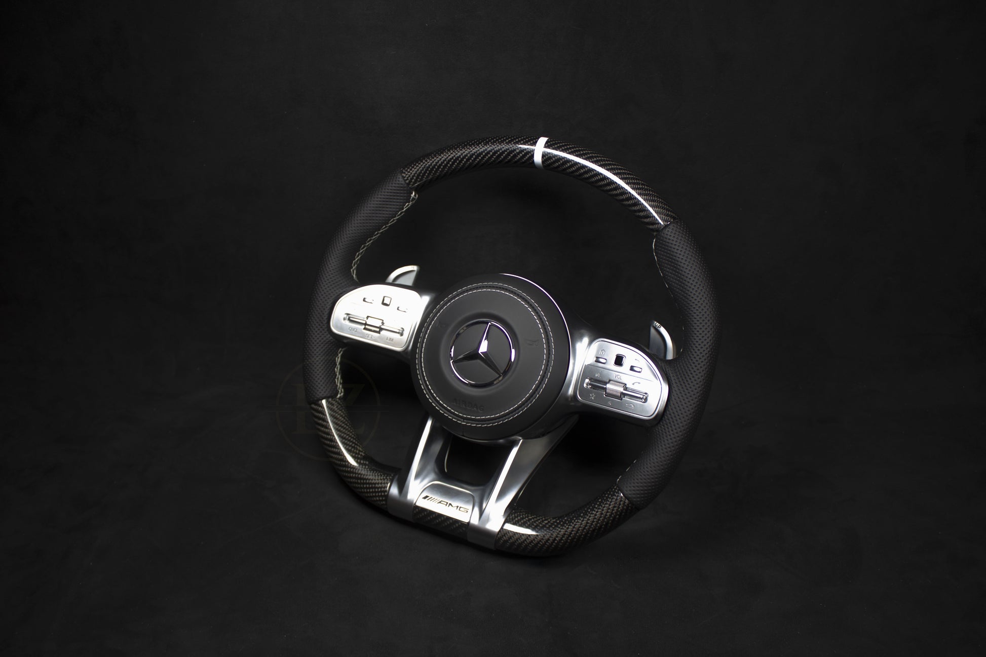 Mercedes-Benz C63 AMG Alcantara/Carbon Chrome Ratt - LZ-Customs