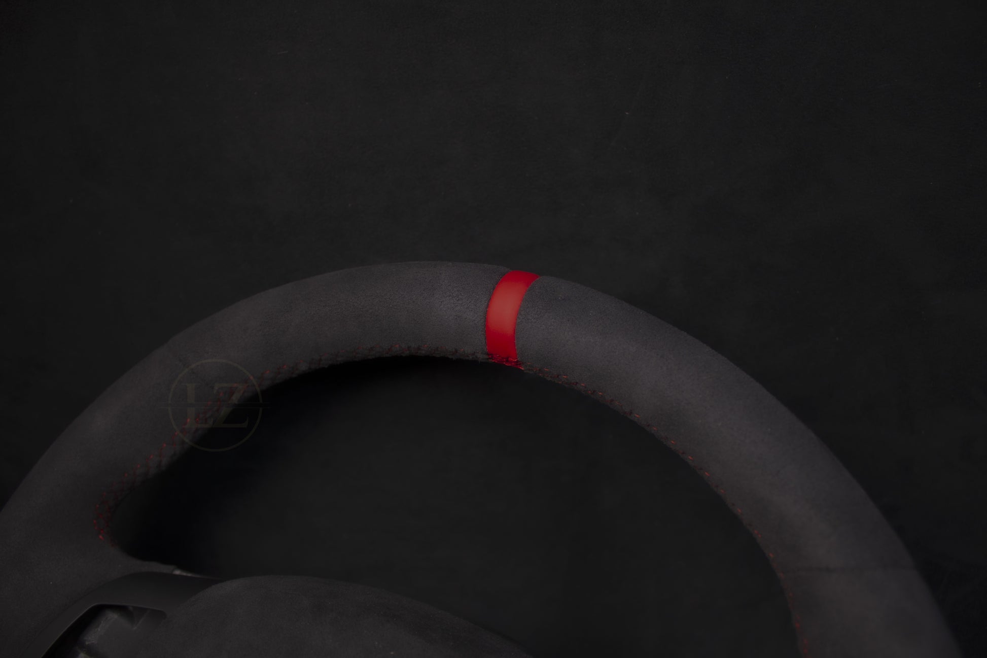 BMW E8X/E9X M-Performance Alcantara Ratt Røde Detaljer - LZ-Customs