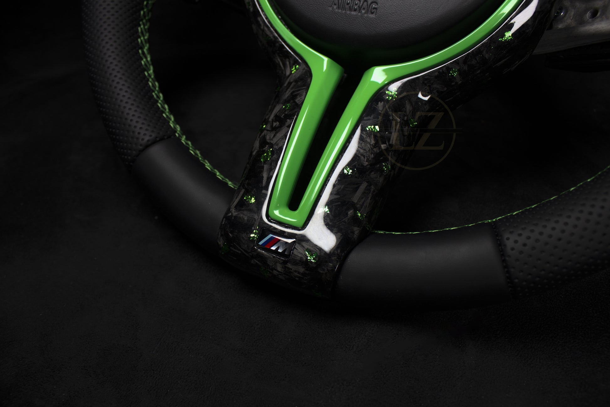 BMW F-Serie LED Ratt Skinn Neon Grønne Detaljer - LZ-Customs