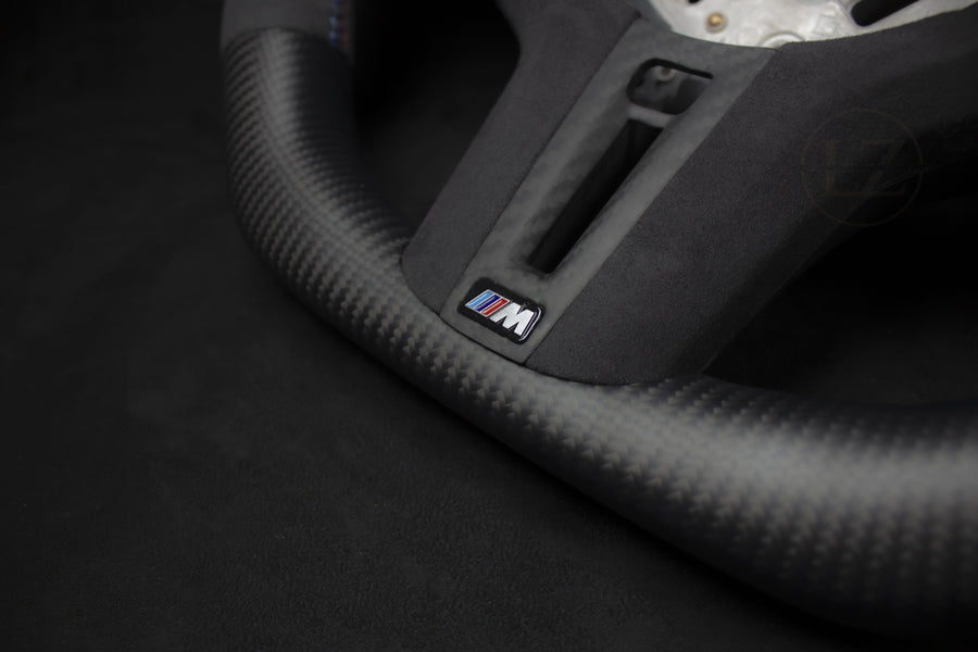 BMW G-Serie G80/G82/G20/G30 Alcantara/Matt Carbon Ratt - LZ-Customs