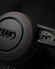 Audi B8 Nappa/Carbon Ratt Røde Detaljer - LZ-Customs