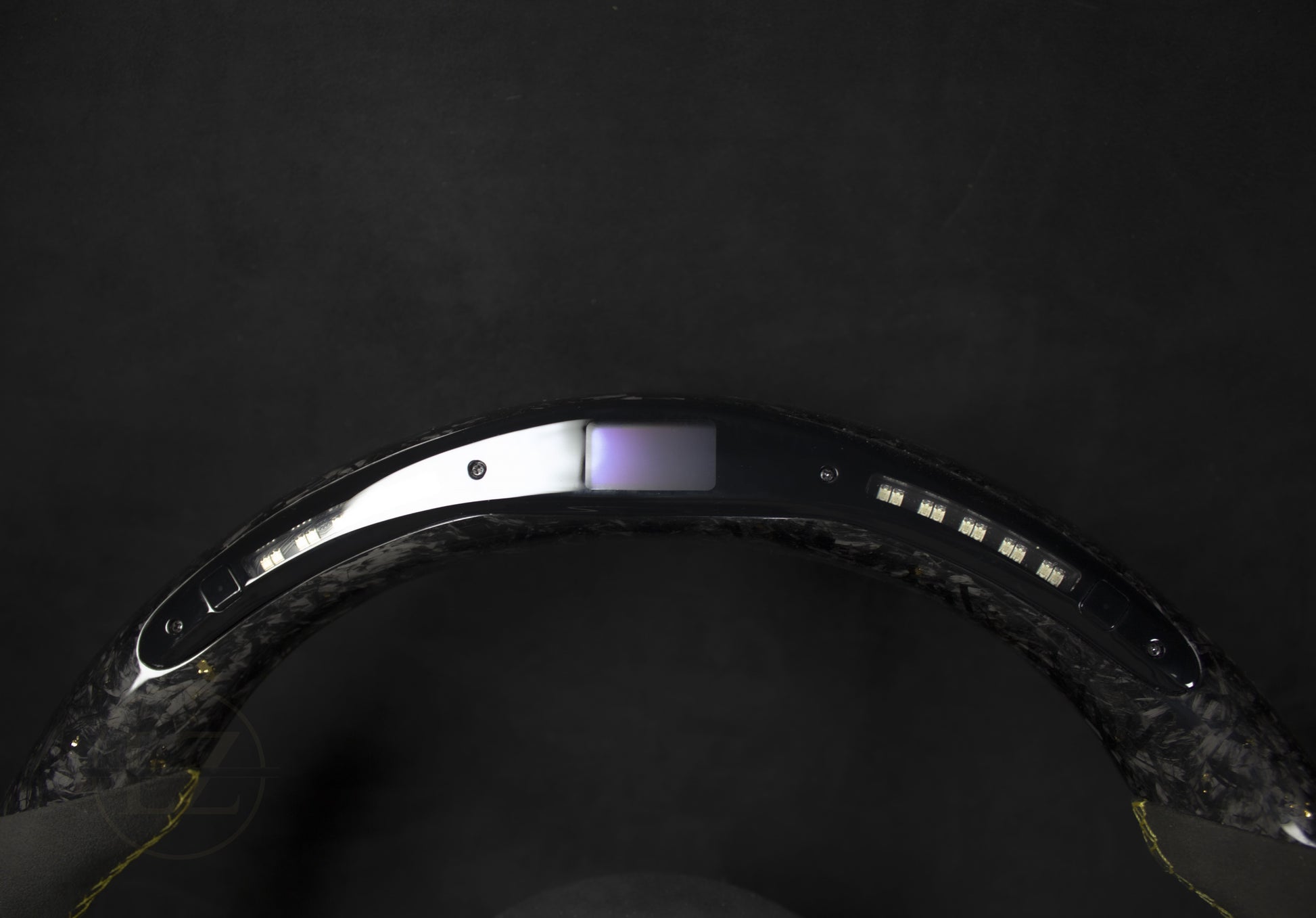 VOLKSWAGEN GOLF MK7 Alcantara/Carbon LED Ratt Gule Detaljer - LZ-Customs