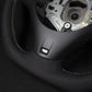 BMW E8X/E9X Perforert Skinn Ratt - Hvite Detaljer - LZ-Customs