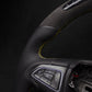 Ford Focus ST MK3 Alcantara/Skinn LED Ratt Gule Detaljer - LZ-Customs