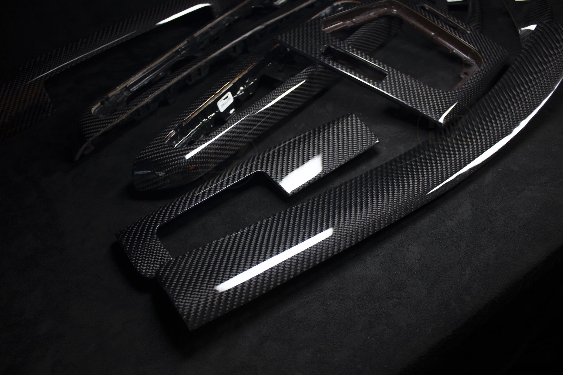 BMW E46 Carbon Fiber Interiørlister - LZ-Customs