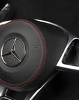 Mercedes-Benz Skinn/Forged Carbon Røde Detaljer