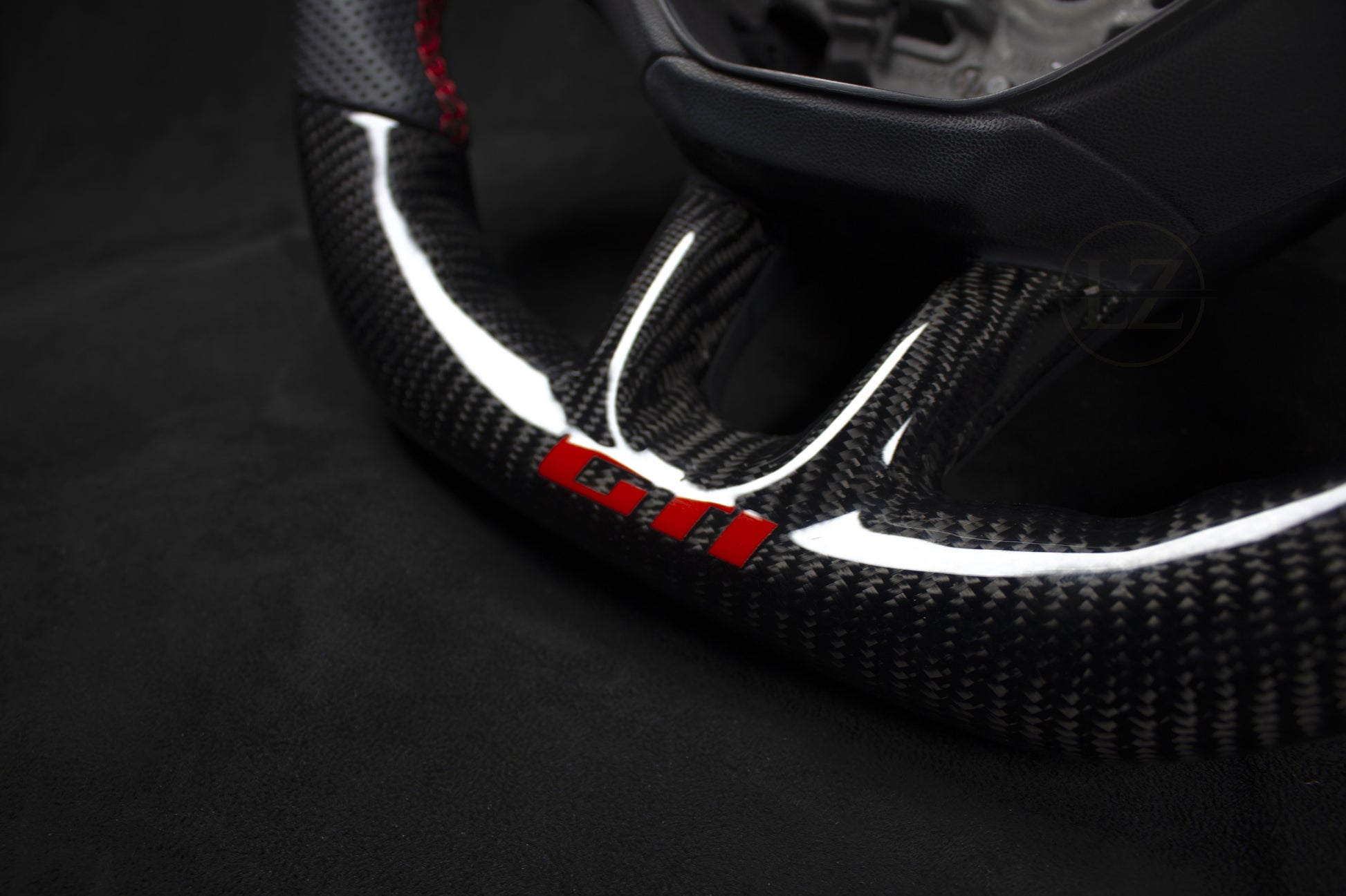 Peugeot 208, 308 GTI Skinn/Carbon Ratt Røde Detaljer - LZ-Customs